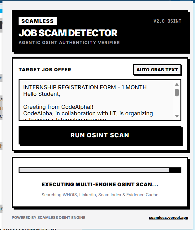 OSINT Information Gathering & Background Scan